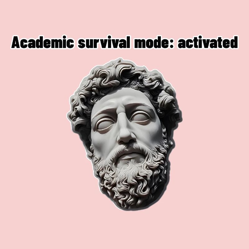 Mode de survie académique : activé