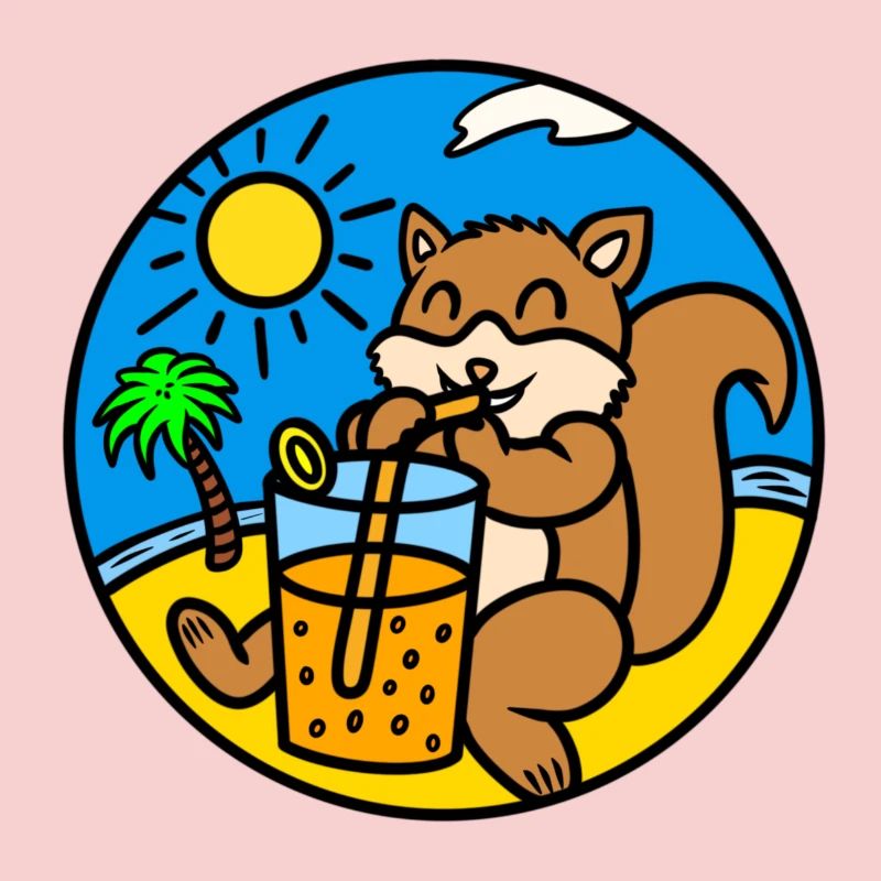 Jus de boisson d’écureuil