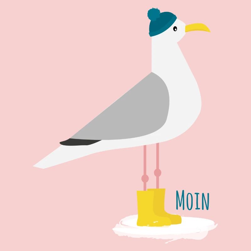 Möwe Bommelmütze MOIN