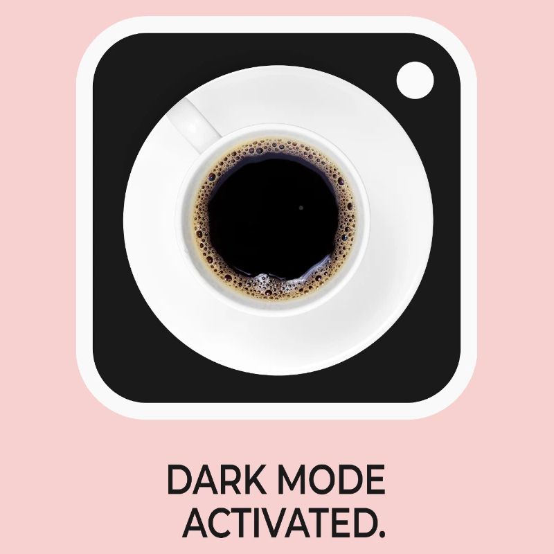 Mode sombre activé sur le Coffee Nerd