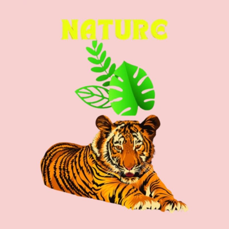 Jungle Majesty, Tiger and Leaf Symphony"
