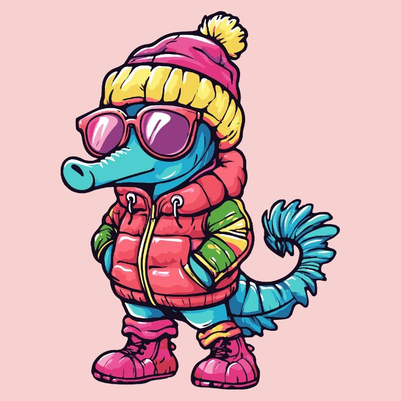 Seepferd Cool Comic