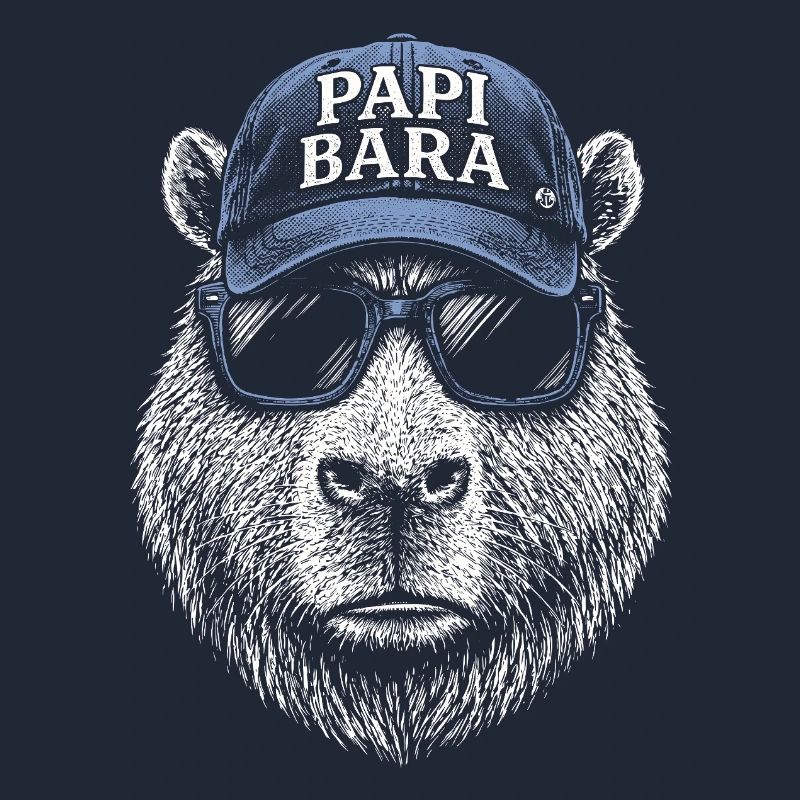 Papi Bara Bear avec des lunettes de soleil