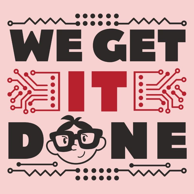 We get IT done IT-Fachmann Informatiker Computer