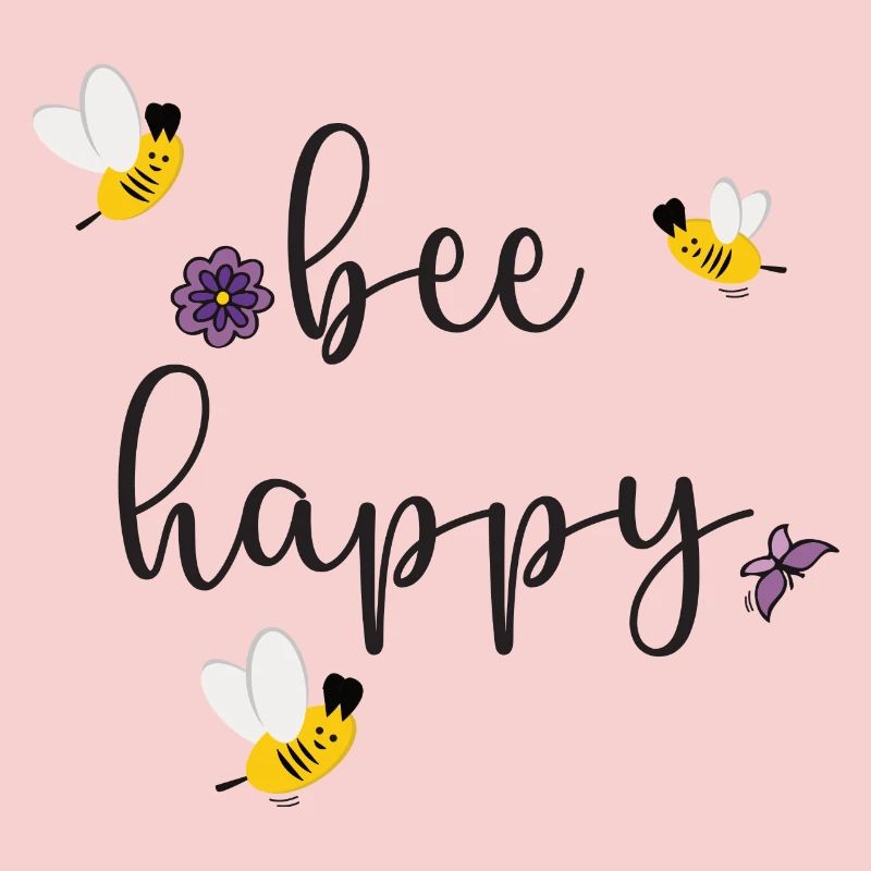 abeille heureuse