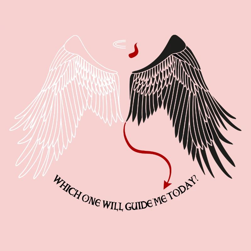 Which One Will Guide Me Today – Angel Demon Devil