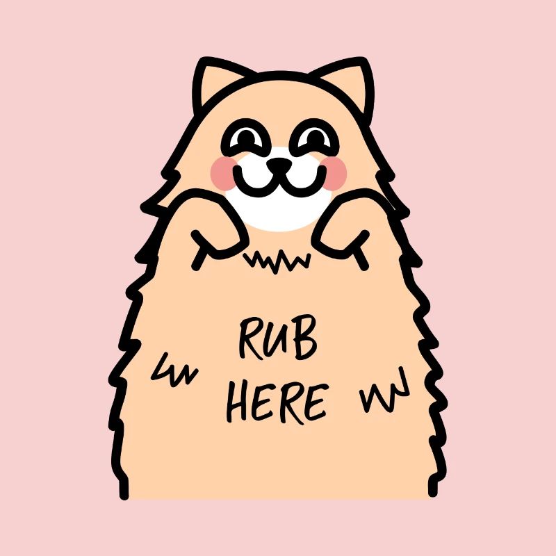 Chat drôle de conception