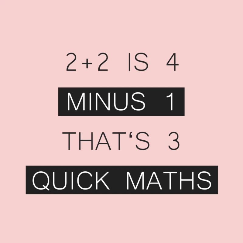 BigShaq "2 + 2 4 est de moins 1 Ce sont 3 QUICK MATHS"