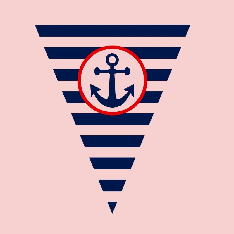 Drapeau,ancre, maritime