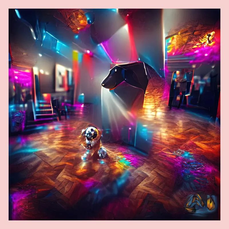 A walk through the robot mind: Disco Dog