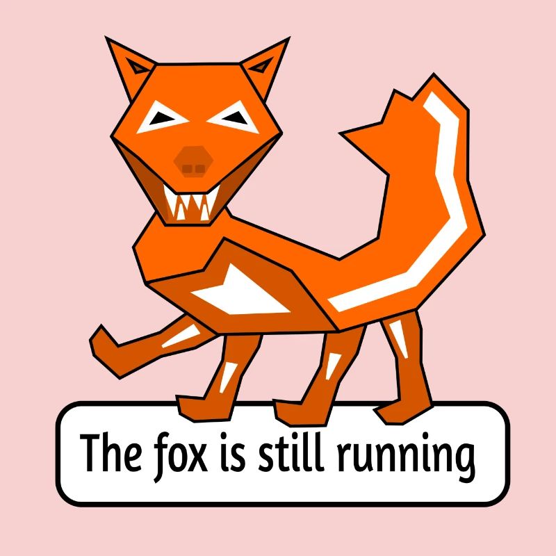 The fox is still running