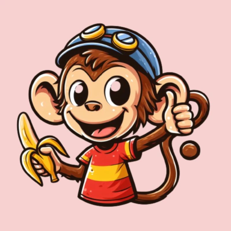 Cartoon Monkey 1