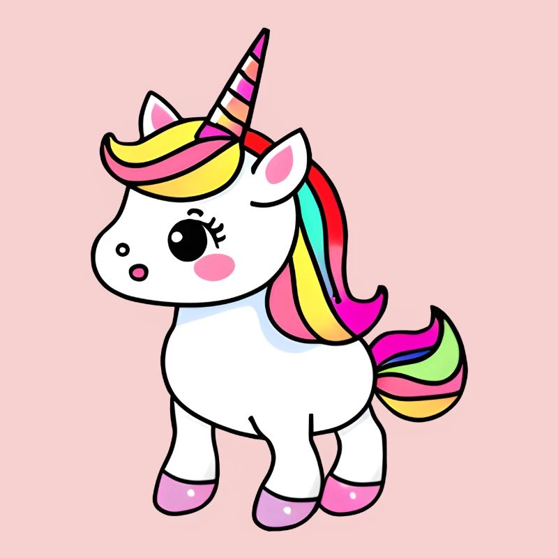 Einhorn Fabeltier Mädchen Einhörner