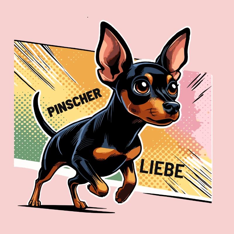 Pinscher Chien d’amour