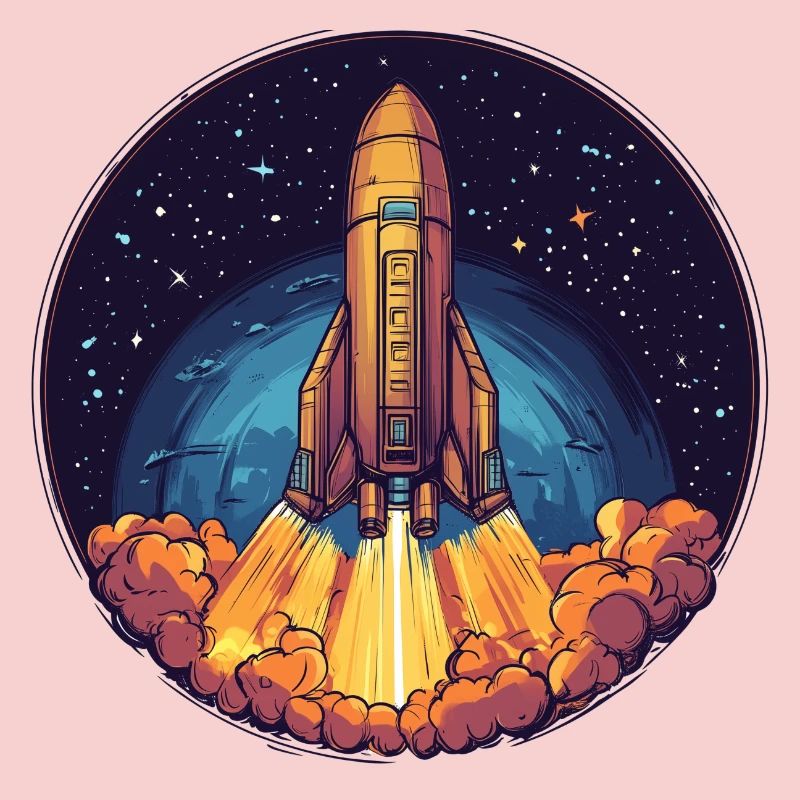 Launch into the unknown: The launch into space!