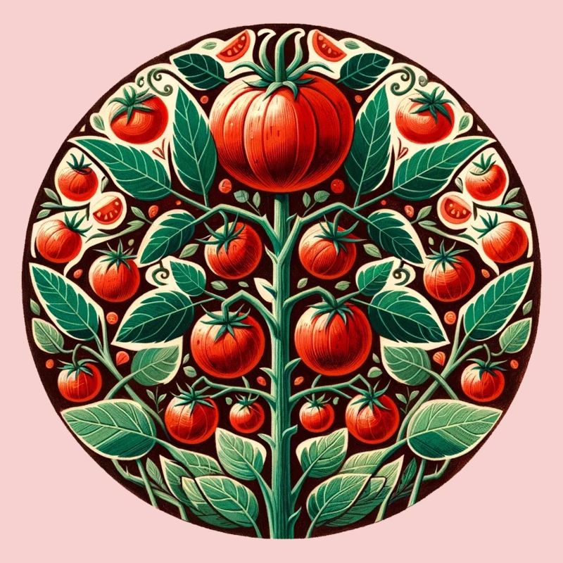 Tomate Farmer Tomates Art