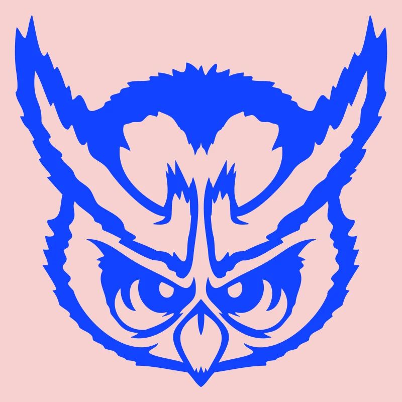 owl peeps evil cool face head comic