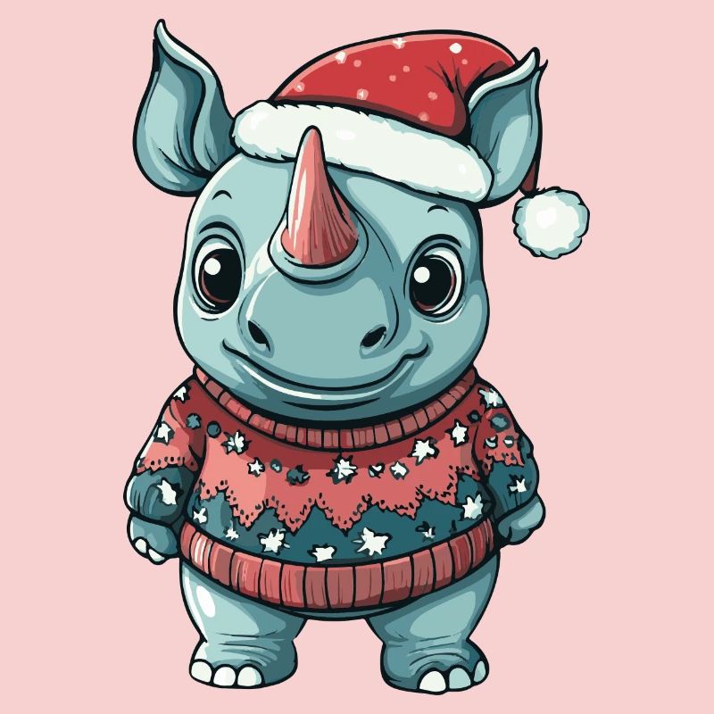 Rhino Christmas Comic