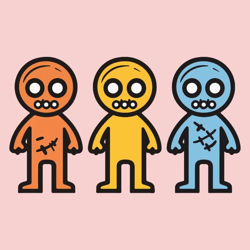 Zombies Halloween Mignon