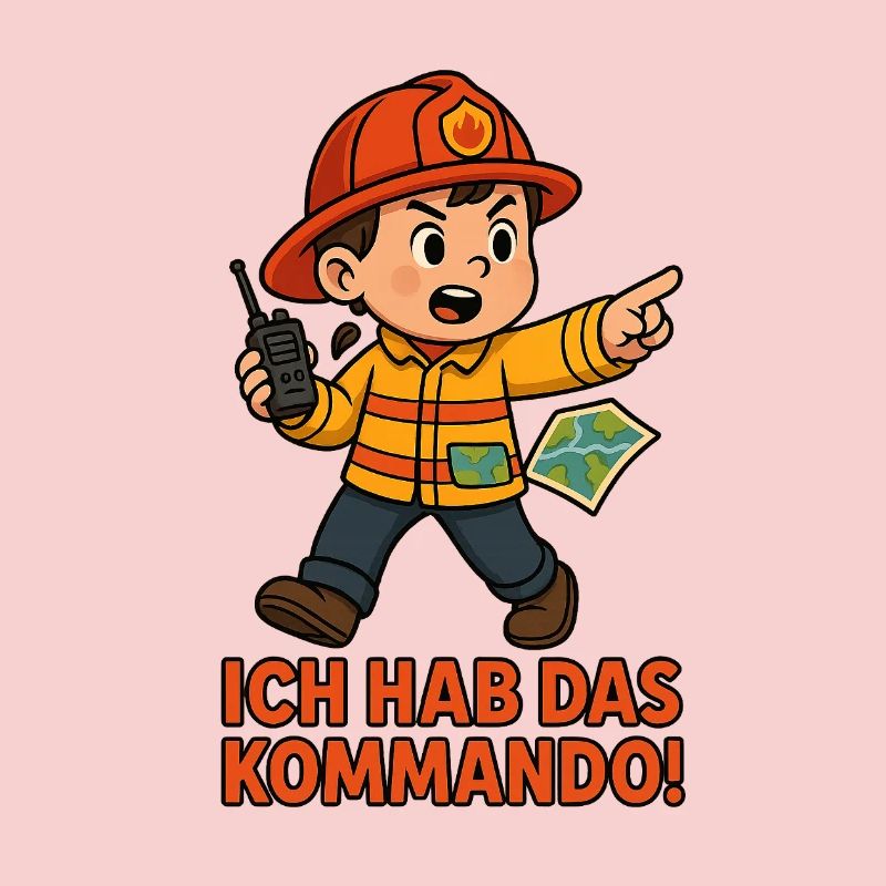 Fire Brigade Boy Child Command