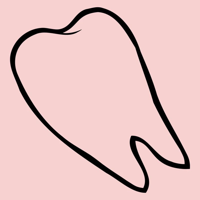 Verlorener Backenzahn Comic