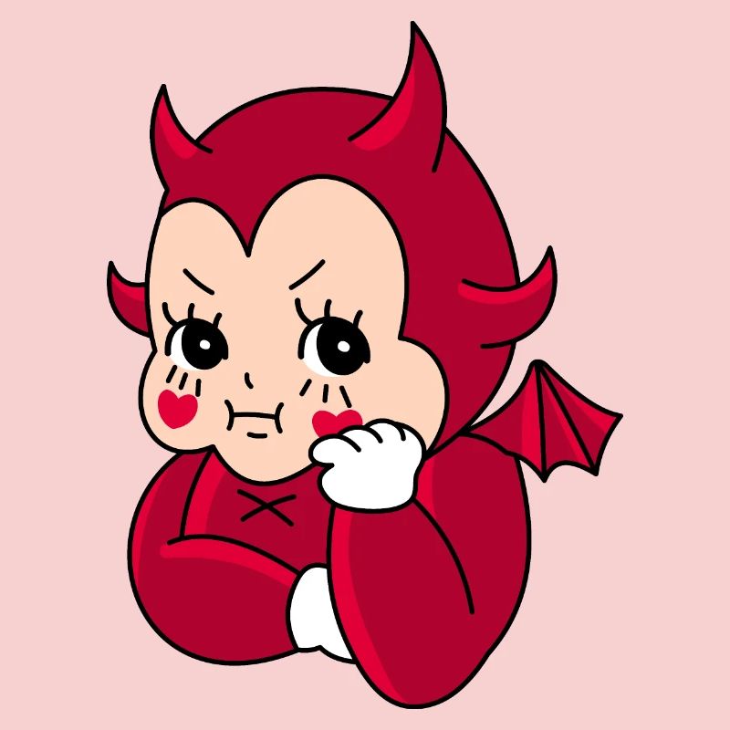 Devil baby doll