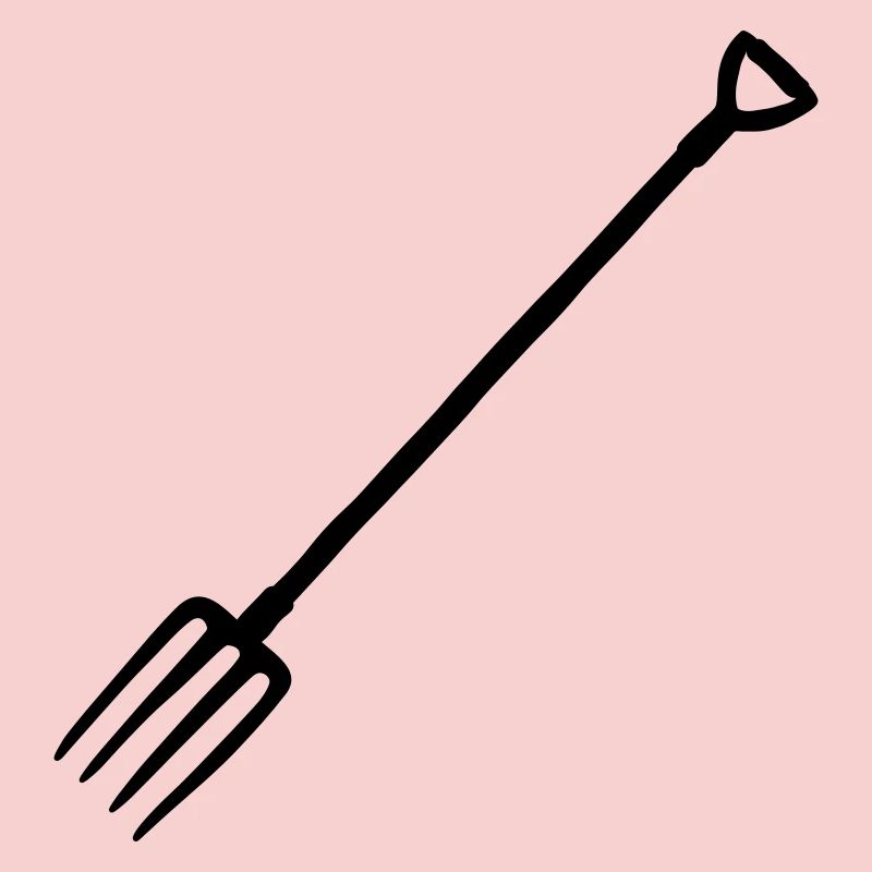 Silhouette Pitchfork Pitchfork Pitchfork