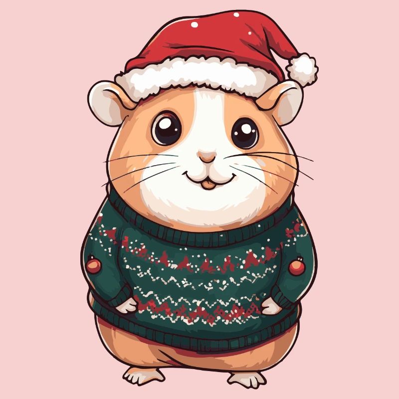 Hamster Christmas Comic
