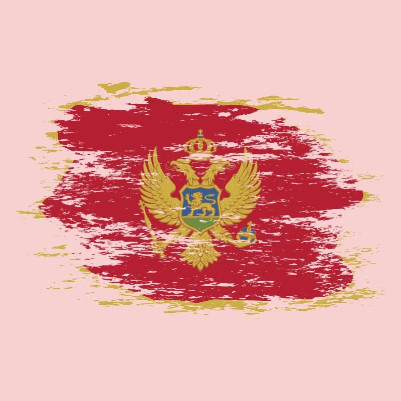 Drapeau du Monténégro utilisé