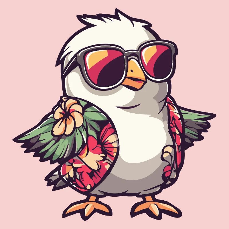 Dove Bird Comic Holiday