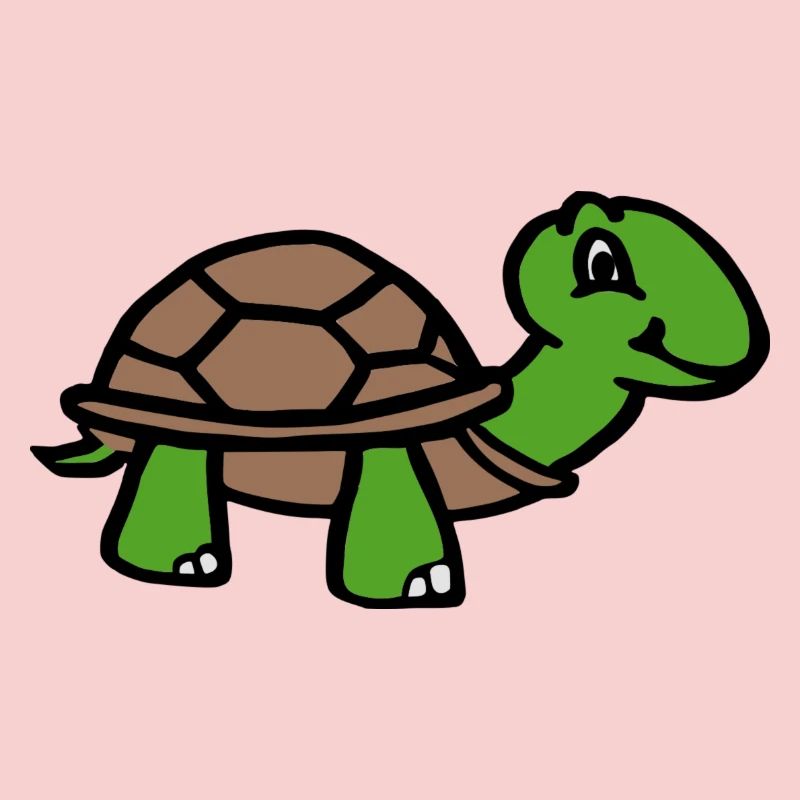 Comic-Schildkröte