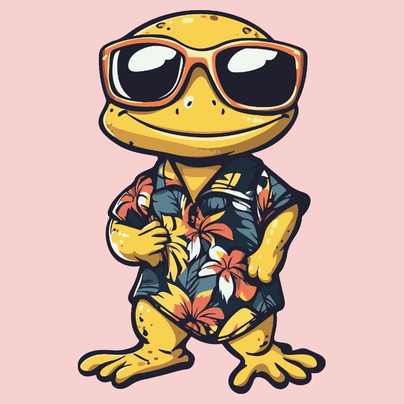 Lizard Comic Vacation