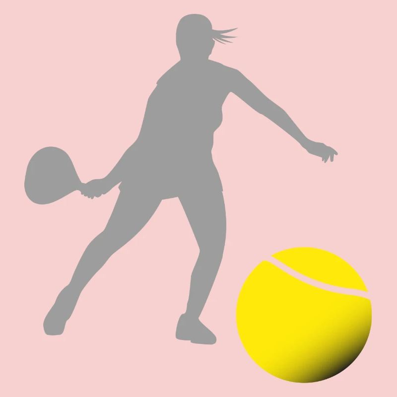 Padel-Frau