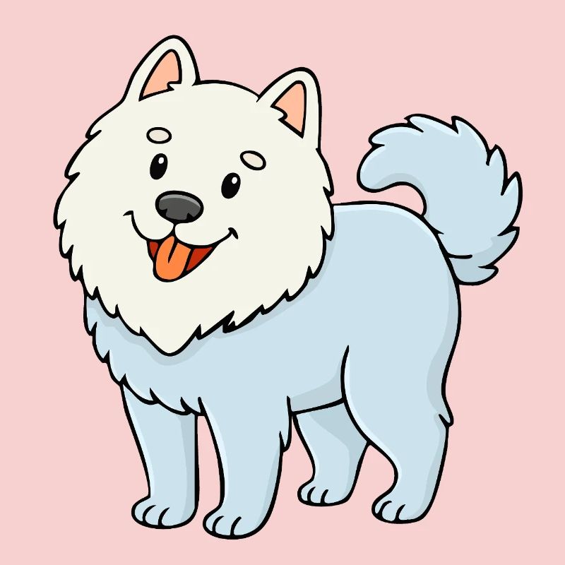 Fuzzy Dog (Blanc / comique)