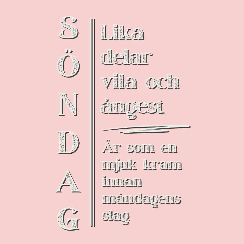 Sonntag – Ruhe mit einem Hauch von Angst