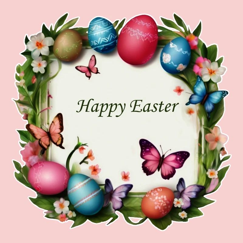 Osterkranz - Happy Easter