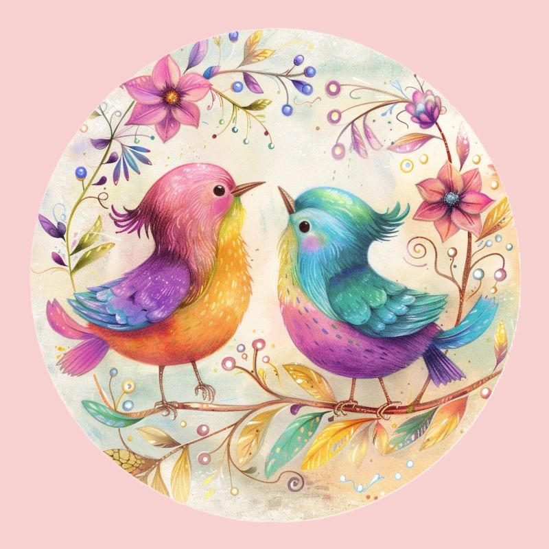 Oiseaux mignons