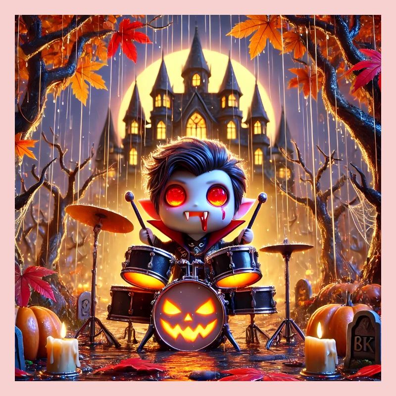 Vampire Batteur d'Halloween