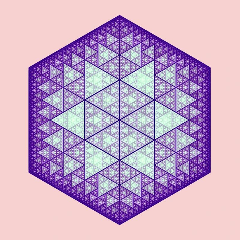 Sierpinski Hexagone Star