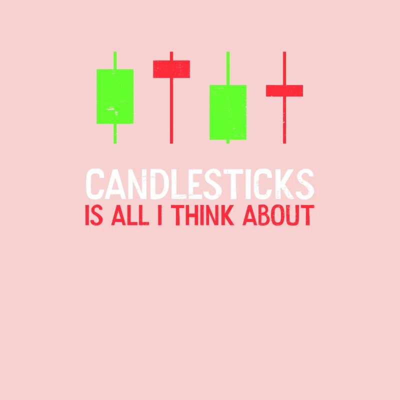 Stock Trading Think About Candlesticks Gift