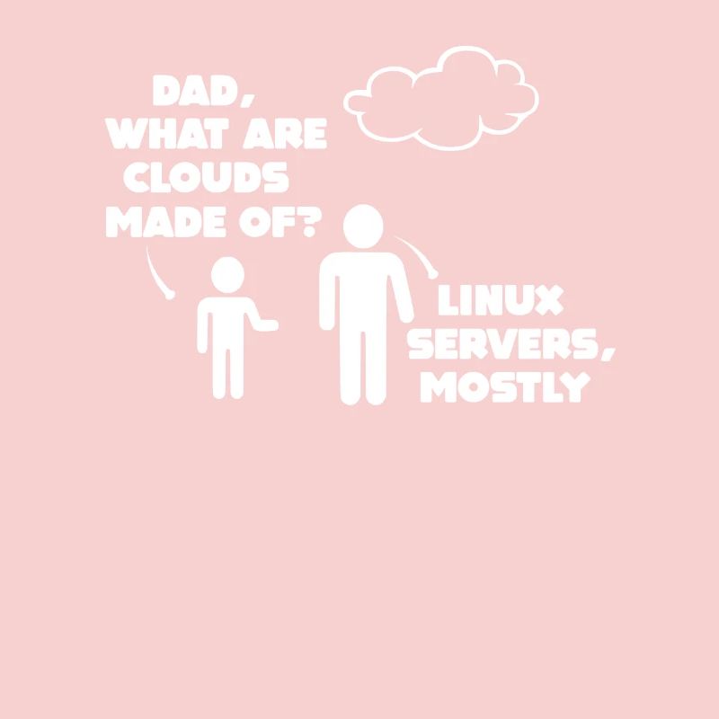 Funny Cloud Computing Papa Et Fils