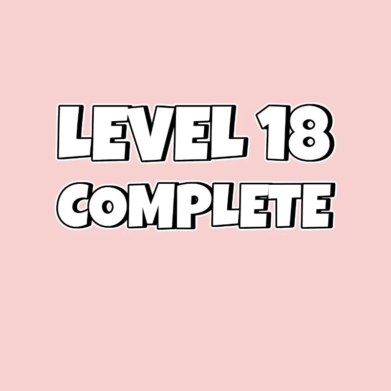 Level 18 Complete Geburtstagsgeschenk 18 Jahre