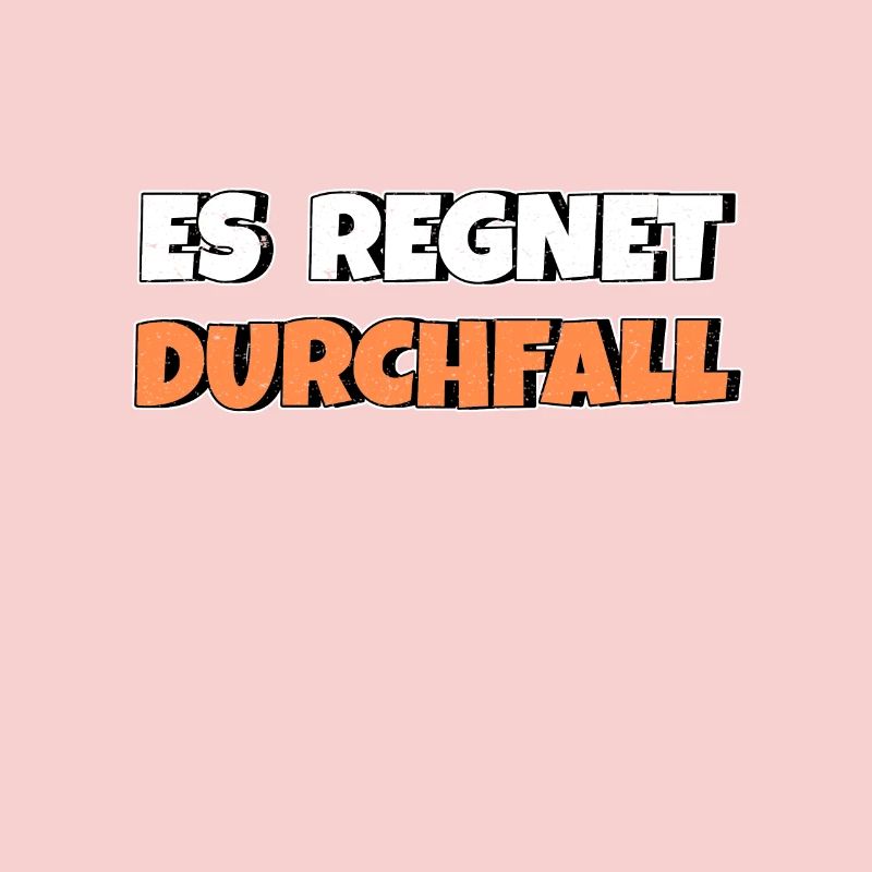 Es regnet Durchfall