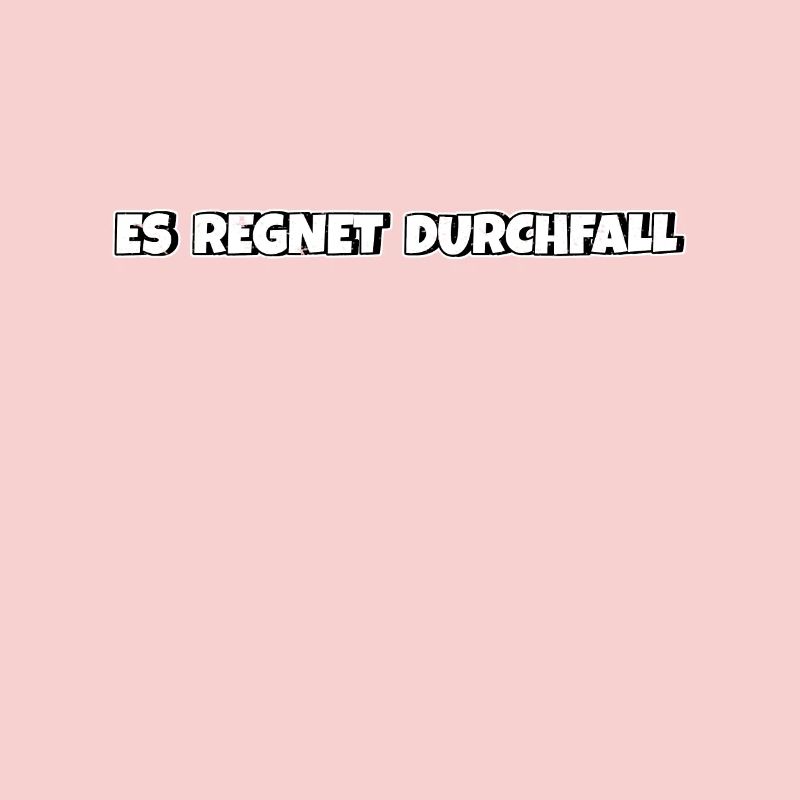 Es regnet Durchfall
