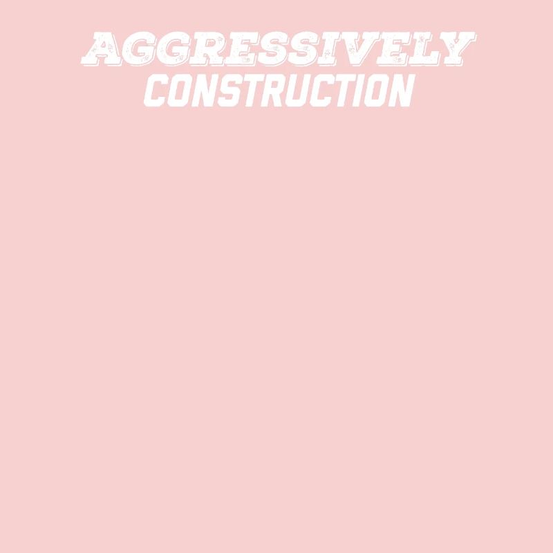 aggressiver Bauarbeiter