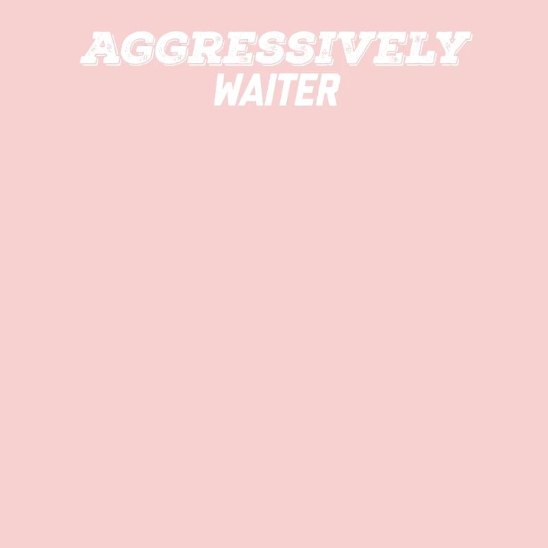 aggressiver Kellner