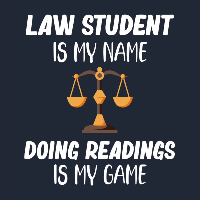 Etudiant en droit, c’est mon nom, faisant des lectures,