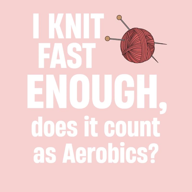 Je tricote assez vite, est-ce que ça compte comme de l’aérobic ?