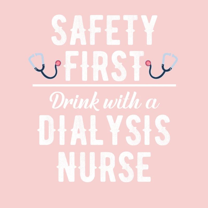 Safety First Drink Mit Einer Dialyseschwester