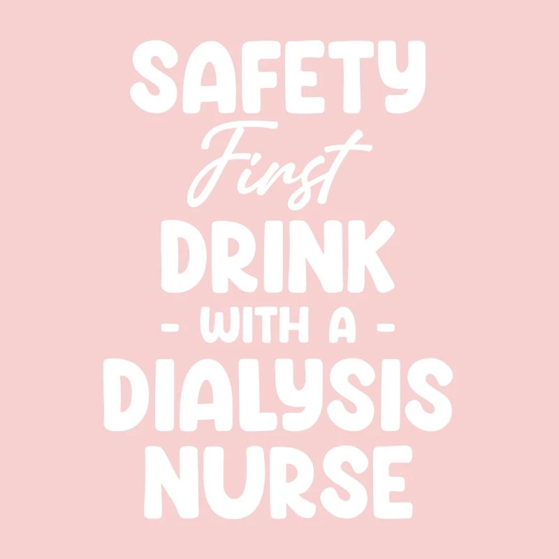 Safety First Drink Mit Einer Dialyseschwester